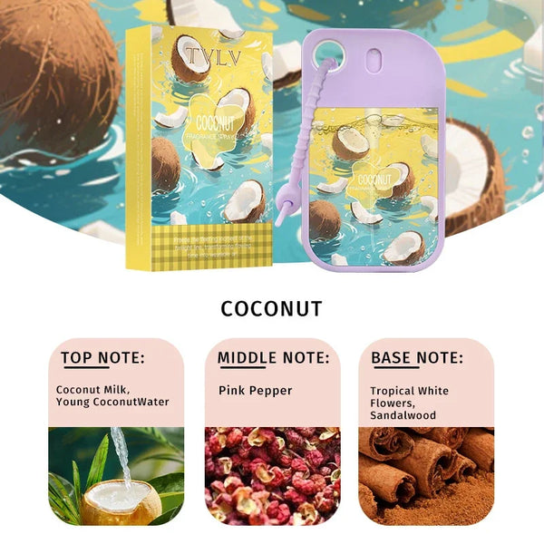 Fresh Air Eau De Toilette 48ml Fruity Perfume Spray Watermelon/strawberry/orange/coffee Fragrance Spray High-quality Women Gifts