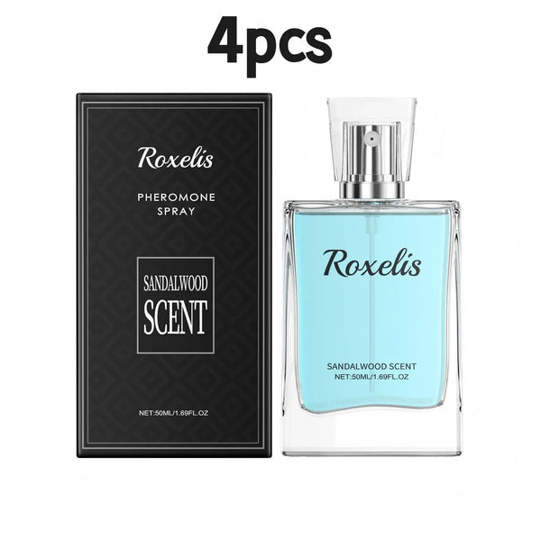 Roxelis 50ml Sandalwood Charming Perfume Lasting Cologne Fragrance Loving Atmosphere Attract Romantic Dating Refreshing Perfume