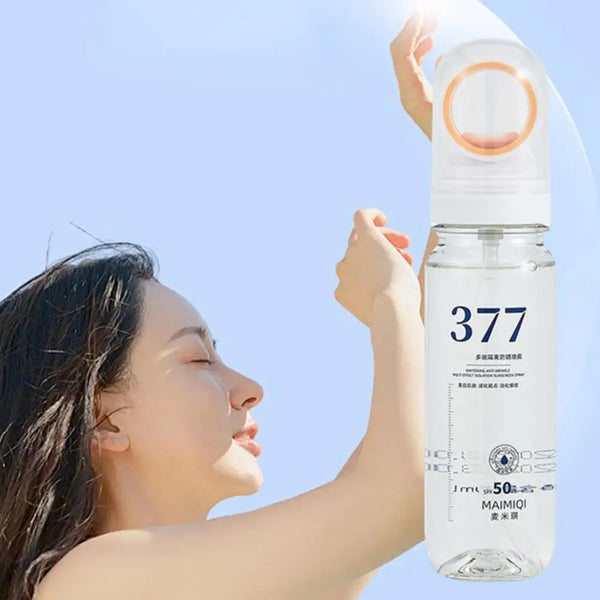 377 Sunscreen Spray Anti-aging Anti Wrinkle Moisturizing Whitening Sunscreen Spray Facial Body Neck Skin Care Cream