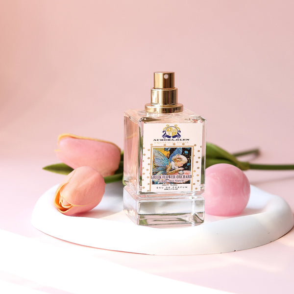 Greek Flower Orchard Alcohol-Free Perfume Women's Floral Fruity Perfume Long Lasting with Jasmine Rose Musk  - Luxury Fragrance