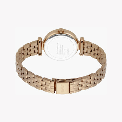Esprit Women's Rose Gold Stainless Steel Watch, Round Case | Esm-12345