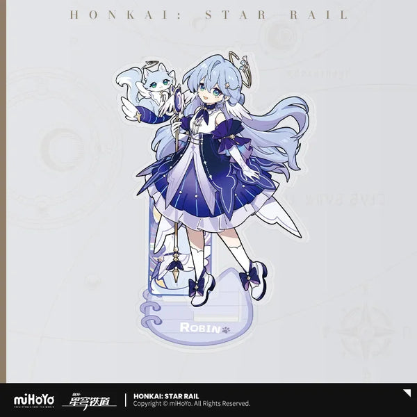 Presale Sunsyea Honkai Star Rail Official Merch miHoYo Original Authentic XBDMM 5 Series Acrylic Stand Badge Card Pendant Robin