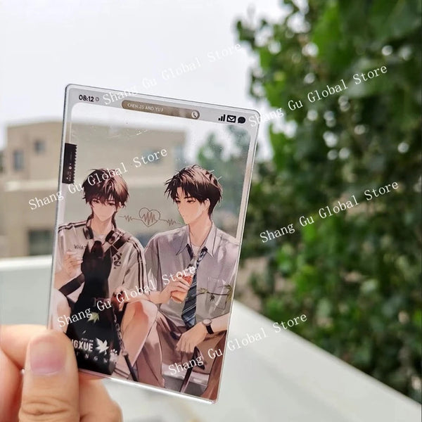 15cm/5.9in Wait For Me After School Acrylic Standing Plates Anime Peripherals Cartoon Figures Ornaments Toys Collectible Display