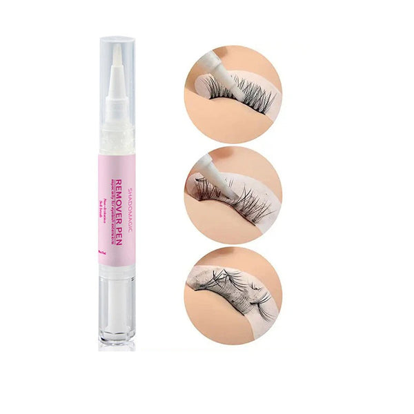 Professional Eyelash Extension Glue Remover Gel Pen Gentle Removal for Lash Bonds Non-drip Formula for Salons And Professionals