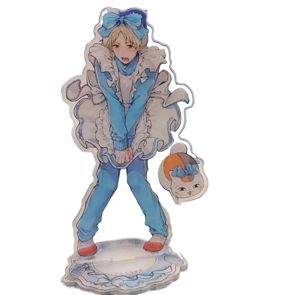 10cm/3.93in Anime Standing Plates Natsume’s Book of Friends Acrylic Maid Peripherals Cartoon Desktop Birthday Gift Ornaments Toy