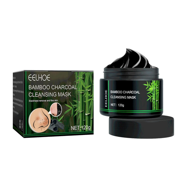 EELHOE Bamboo Charcoal Blackhead Tearing Mask Moisturizing Blackhead and acne Shrinking Pore Oil-controlling Mud Mask