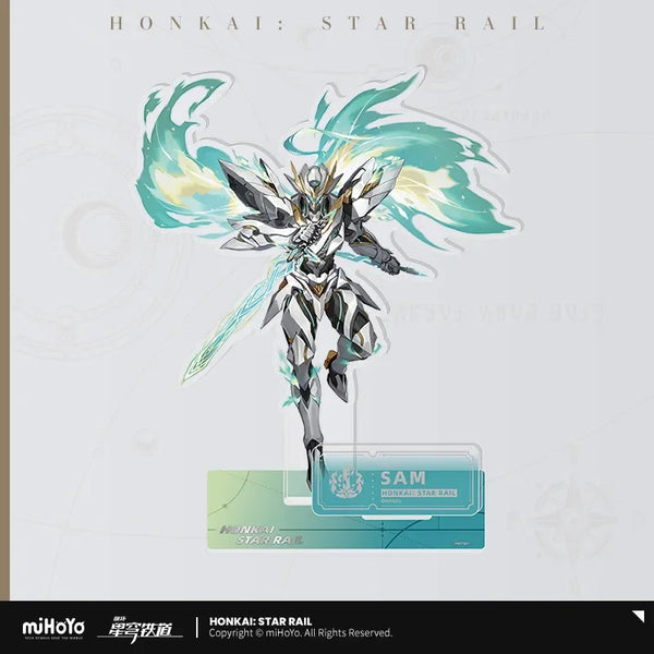 Sunsyea Honkai Star Rail Official Merch miHoYo Original Authentic The Destruction Path Badge Acrylic Stand Pendant Caelus Stelle